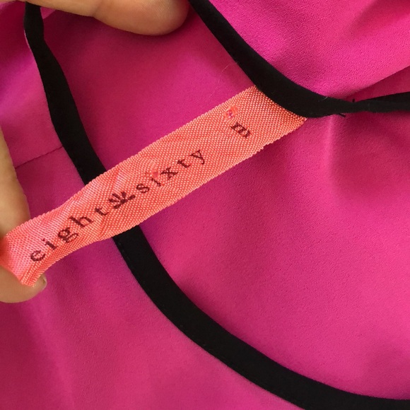 Pink blouse with zipper front - Picture 6 of 7